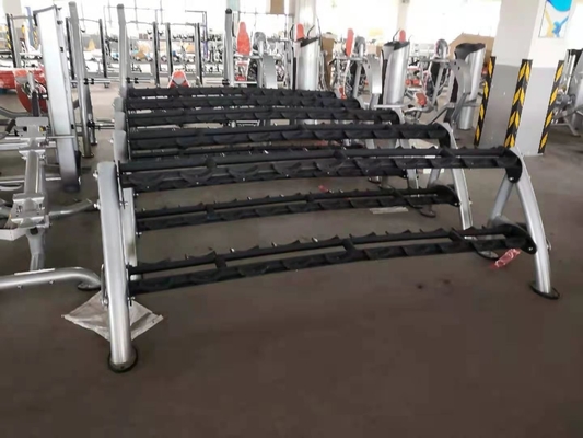 حامل دمبل للياقة البدنية 15 زوجًا من 3 طبقات دمبل 2490 * 690 * 760 مللي متر