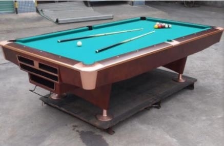 9FT طاولة البلياردو الفرنسية الخشبية الصلبة 9 كرات Sportcraft طاولة البلياردو