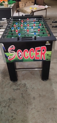 طاولة لعبة كرة القدم ذات ألوان قابلة للتخصيص مع ريل ABS Ball MDF